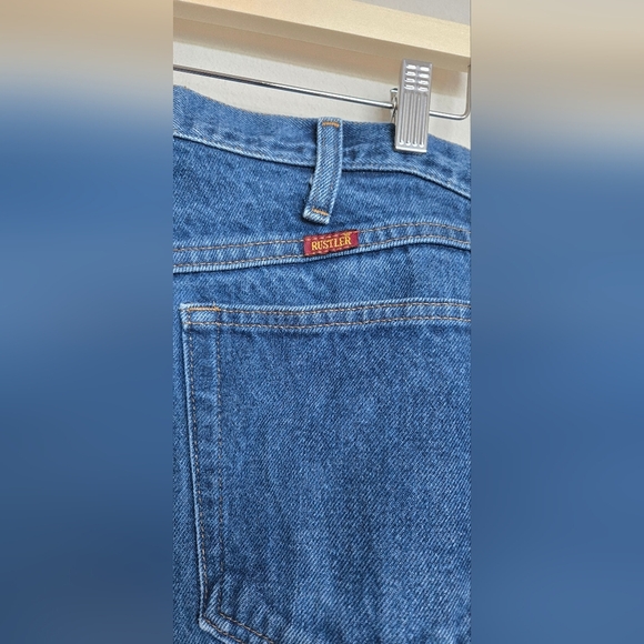 Rustler Men’s Blue Jeans size 36 x 29 - Picture 6 of 12